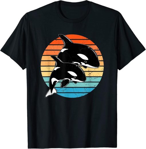 Cute orca whale team spirit orcas T-Shirt