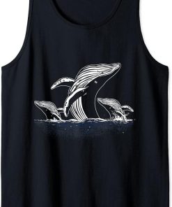 Sea Ocean Animal Waves Orca Tank Top