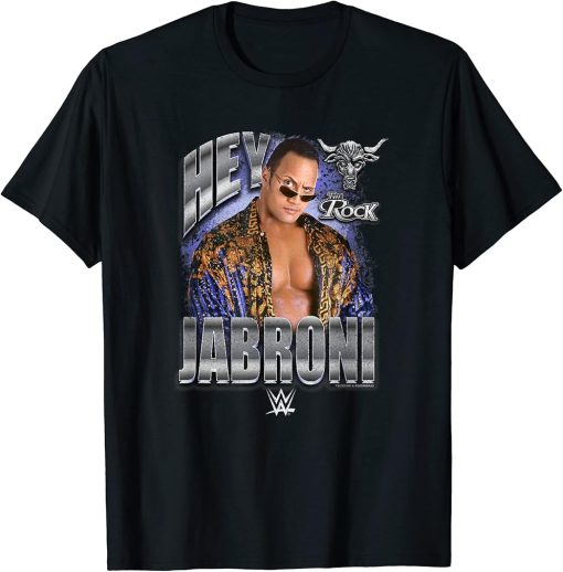 The Rock Hey Jabroni Quote Poster T-Shirt